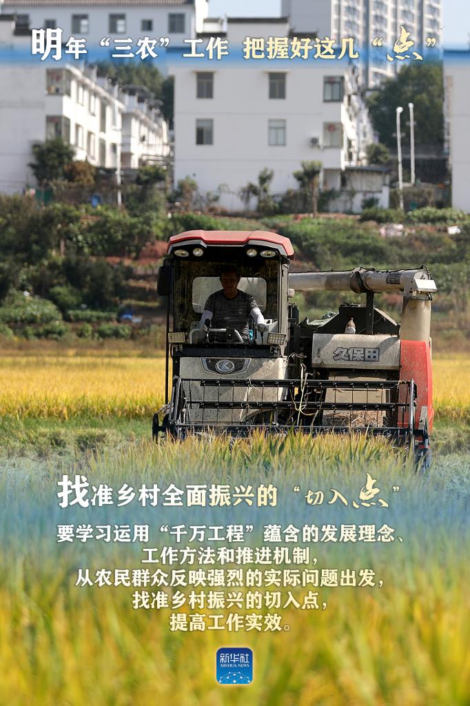 明年“三农”工作，这几个“点”要把握好