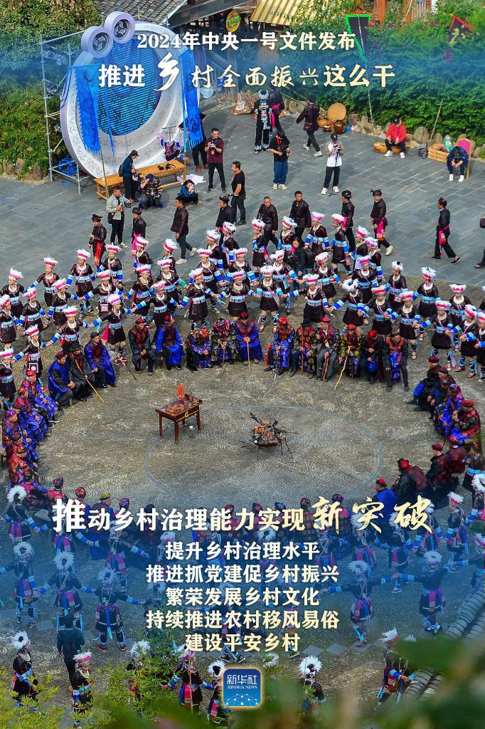 2024年中央一号文件：推进乡村全面振兴这么干
