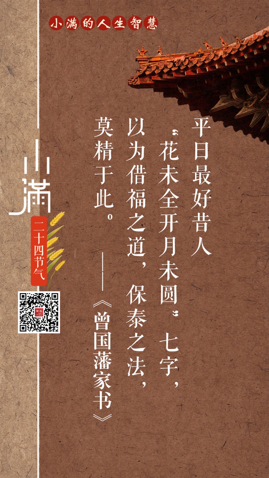望岳海报组图丨小满的人生智慧