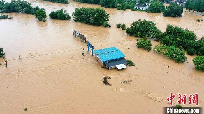 桂林海事部门紧急救助转移12名被洪水围困群众