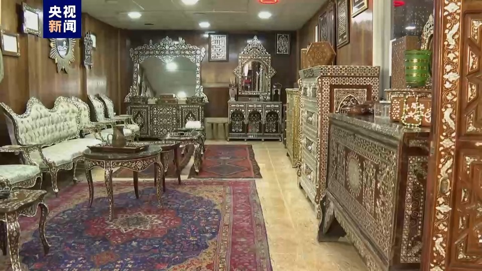 中东那些事儿丨延续了700年的精美：叙利亚贝雕镶嵌家具