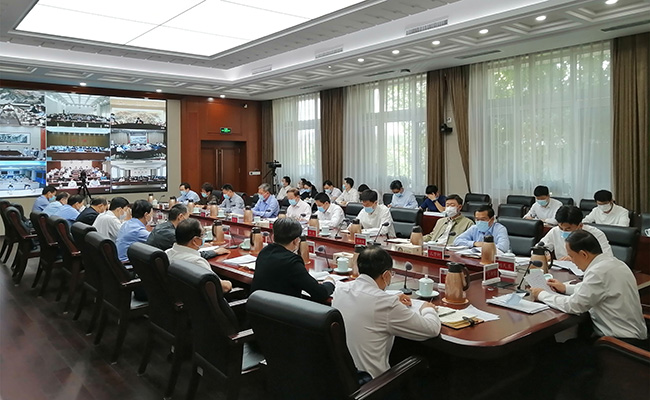 山东省青年工作联席会议全体会议在济南召开。