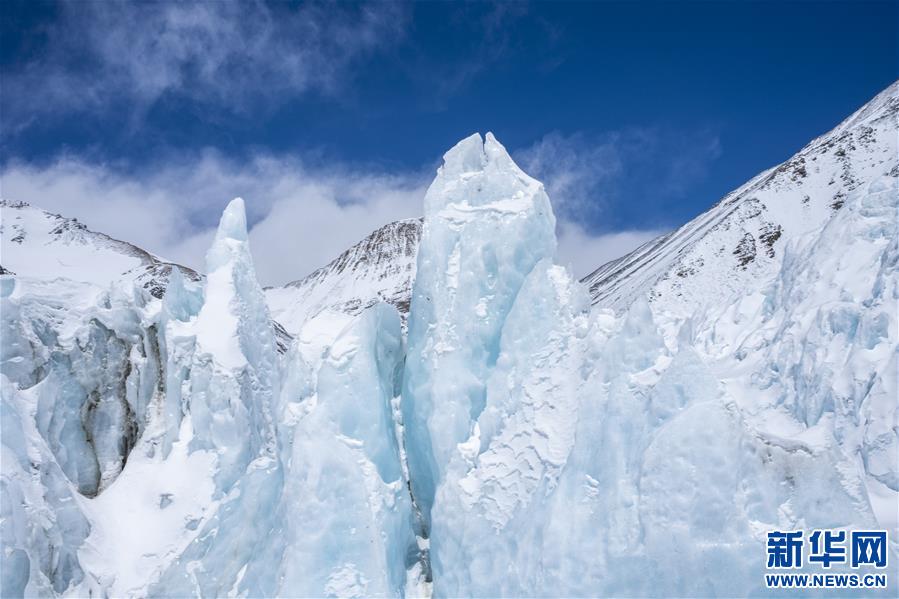 （2020珠峰高程测量·XHDW）（2）壮美珠峰冰塔林