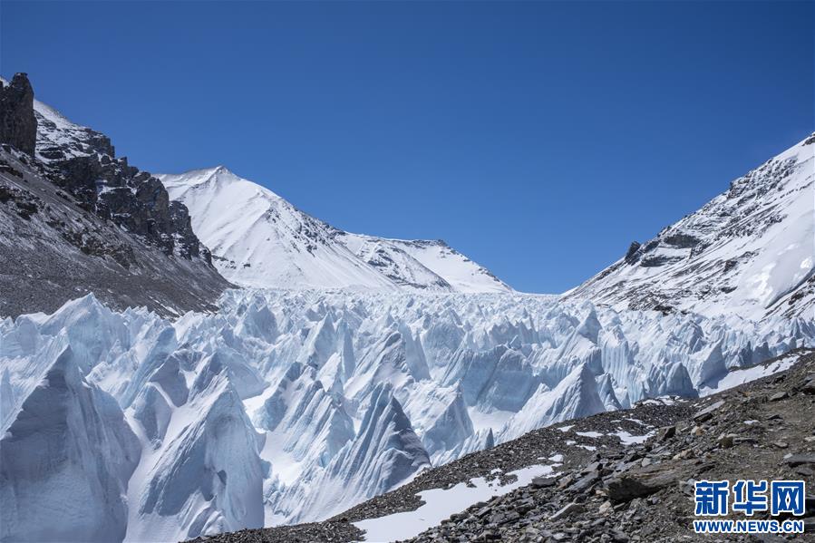 （2020珠峰高程测量·XHDW）（5）壮美珠峰冰塔林