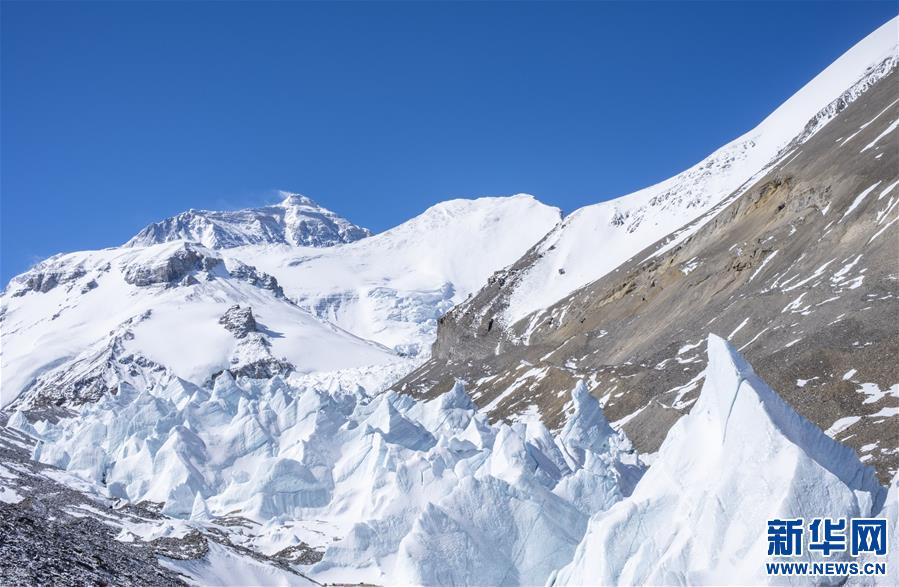 （2020珠峰高程测量·XHDW）（6）壮美珠峰冰塔林