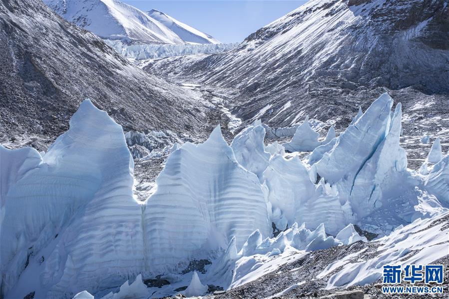 （2020珠峰高程测量·XHDW）（7）壮美珠峰冰塔林