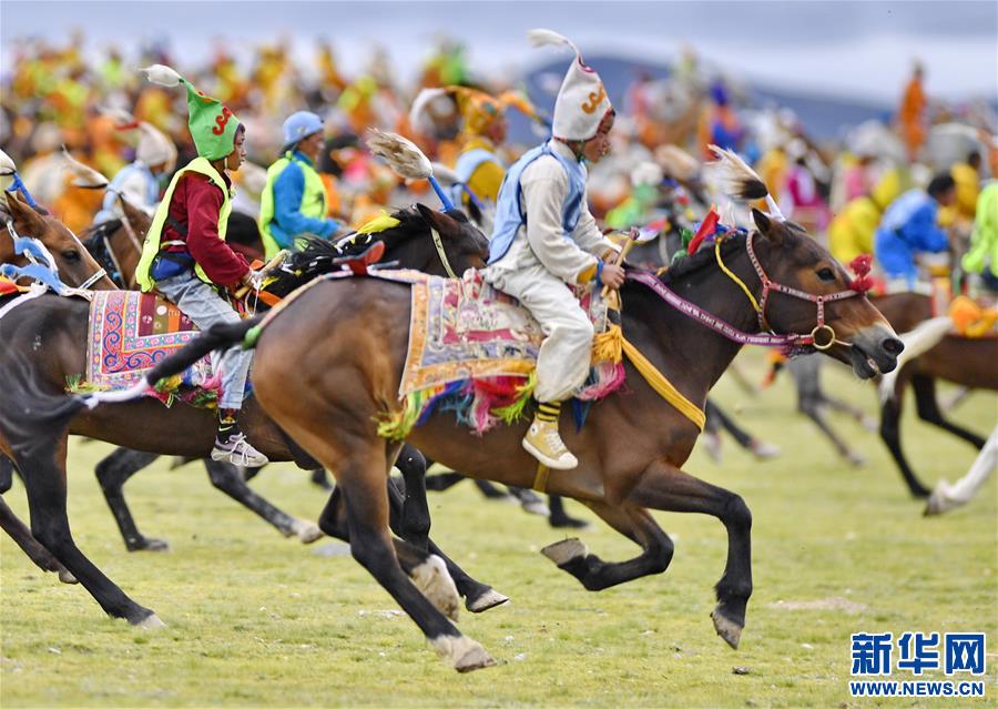 （体育）（5）藏北高原上的传统大跑赛马