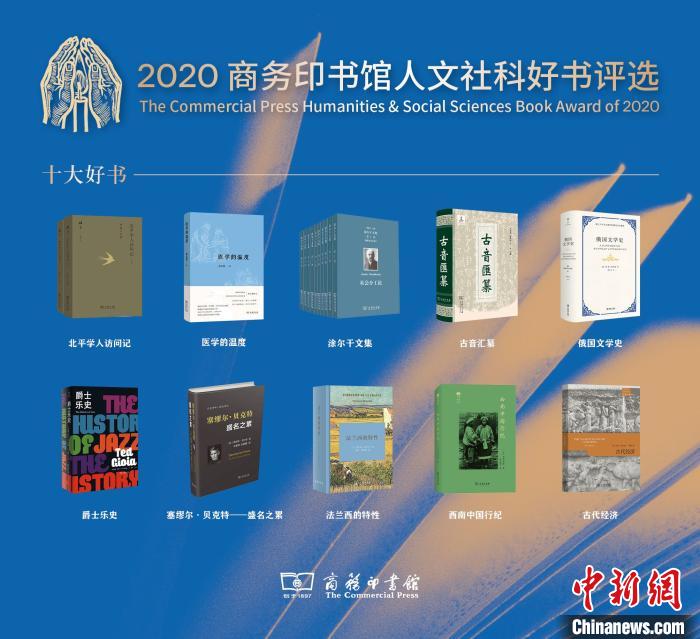 2020商务印书馆人文社科“十大好书”出炉