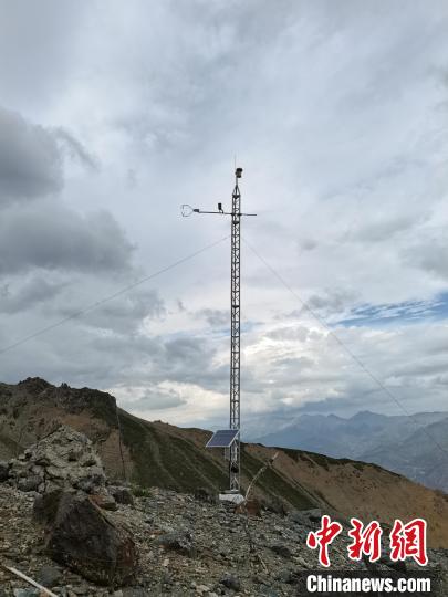 祁连山南麓云物理梯度观测试验场正式建成