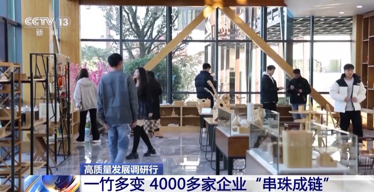 PG电子下载高质量发展调研行丨湖南一根根小竹子 如何“撑”起富民大产业(图6)