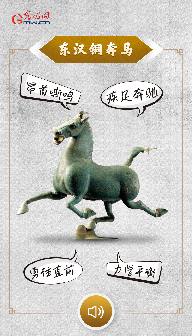 “文物会说话”有声海报｜“天马行空”恭贺新禧，这波“马力值”拉满～～