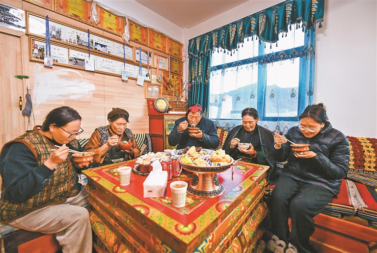 日喀则农事新年——吃“古突”享 团 圆