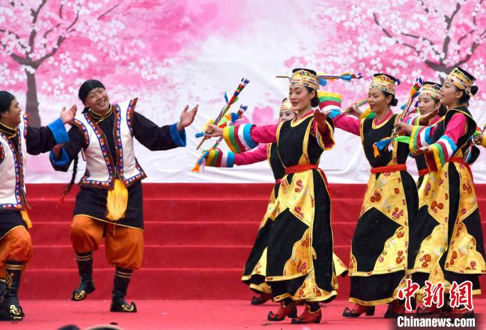 畅游花海2023西藏林芝第二十届桃花旅游文化节开幕
