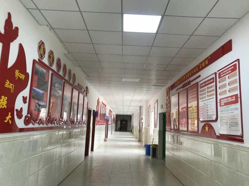 杭州援藏倾力打造党建文化长廊 引导学校开辟