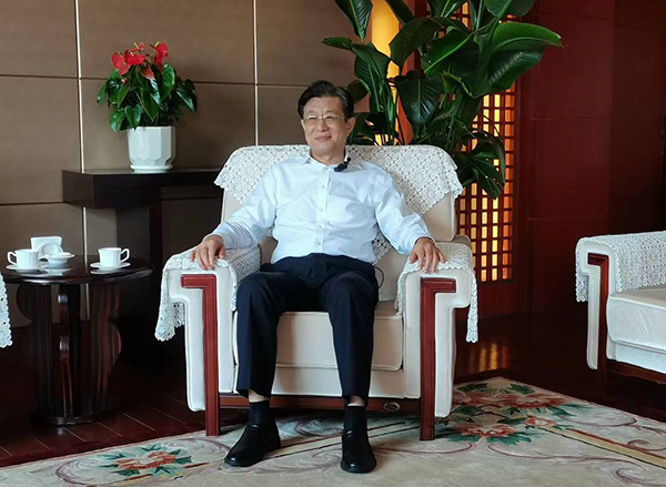 中国人民对外友好协会副会长李希奎。中国人民对外友好协会供图