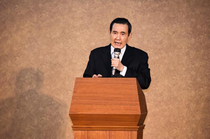 资料图:马英九。图片来源:台湾《中国时报》