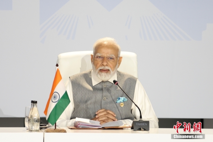 资料图:印度总理莫迪。<a target='_blank' href='/'><p align=