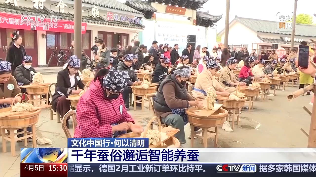 文化中国行丨播种“冰麦”“龙王”巡游智能养蚕 他们这样过清明→(图10)