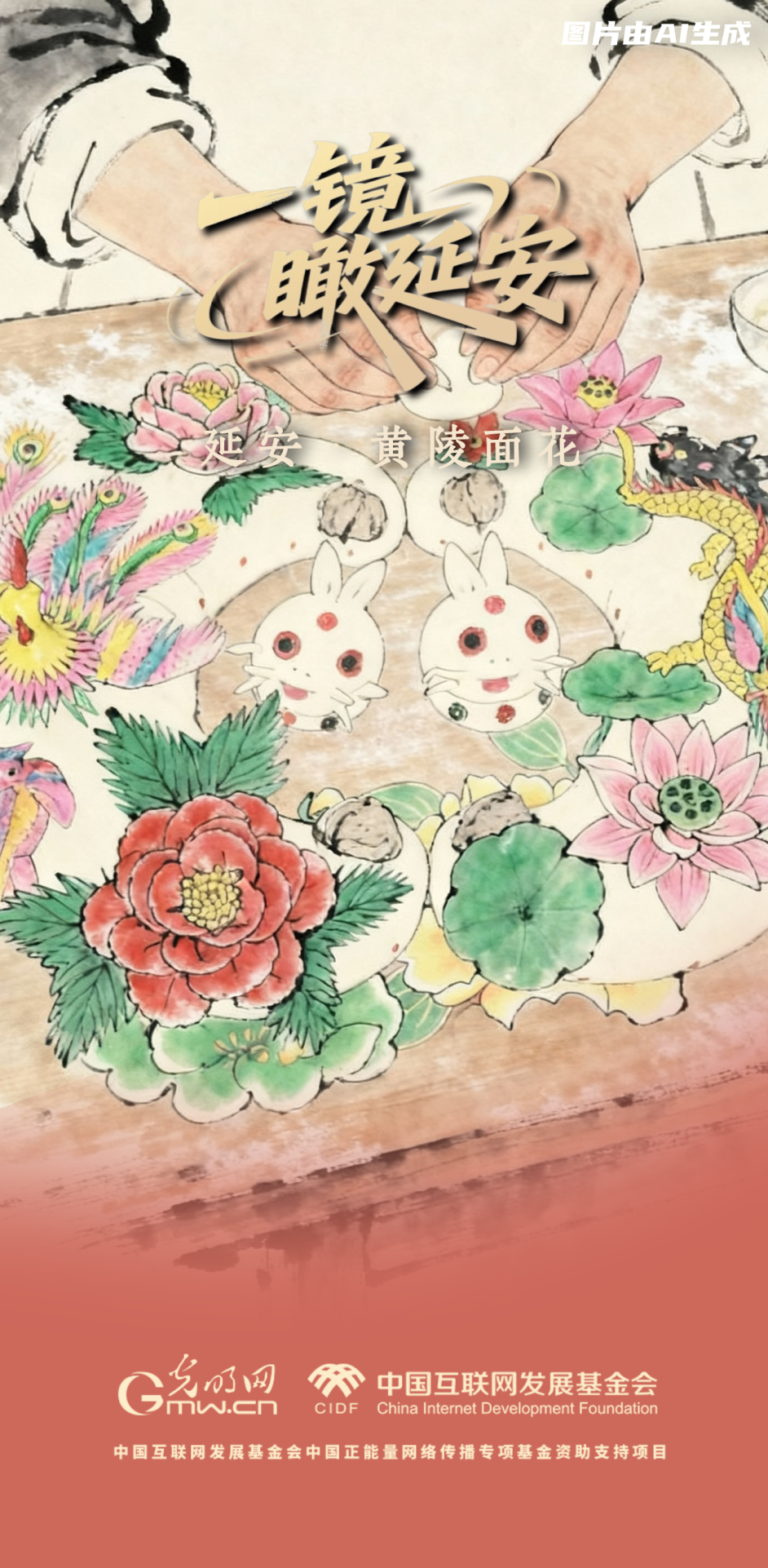 【一镜瞰延安·AI海报】跟着这些非遗文化，感受老区风土人情