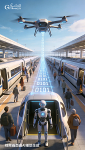 【新春走基层】万象AI记丨数智+ + +,解锁春运N种新体验