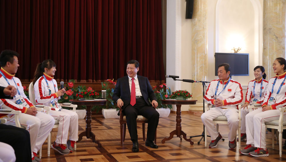 “体育强则中国强”——习近平的体育情缘(图4)