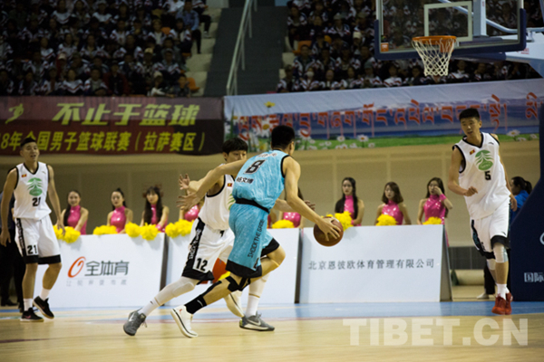 拉萨净土男篮队获得2018年全国男子篮球联赛