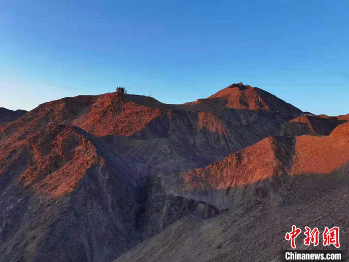 资料图为青海省海西州冷湖天文观测基地。 <a target='_blank' href='/'><p  align=