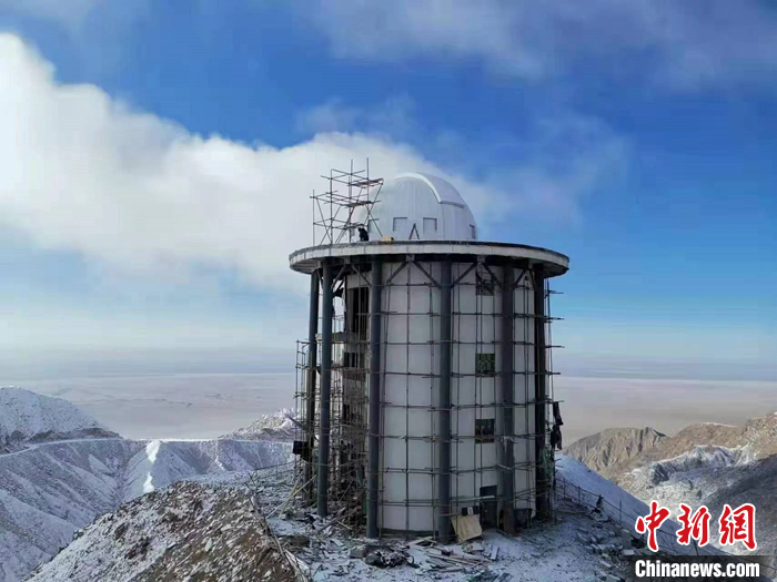 资料图为青海省海西州冷湖天文观测基地。 <a target='_blank' href='/'><p  align=