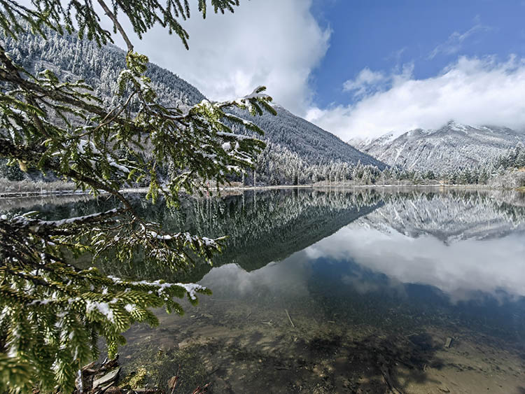 景区中的湖泊。达管局供图