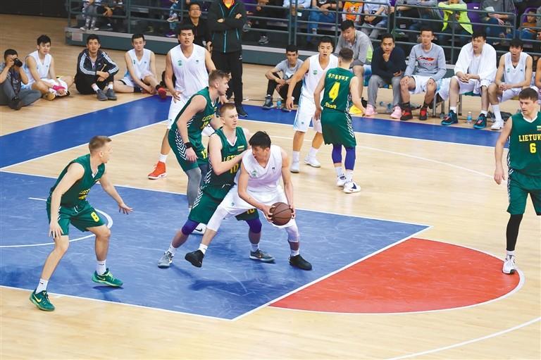 2018年全国男子篮球联赛(NBL)拉萨赛区开赛
