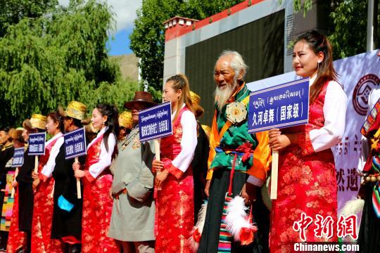 西藏琼结多项非遗集体亮相呈优秀传统文化盛宴