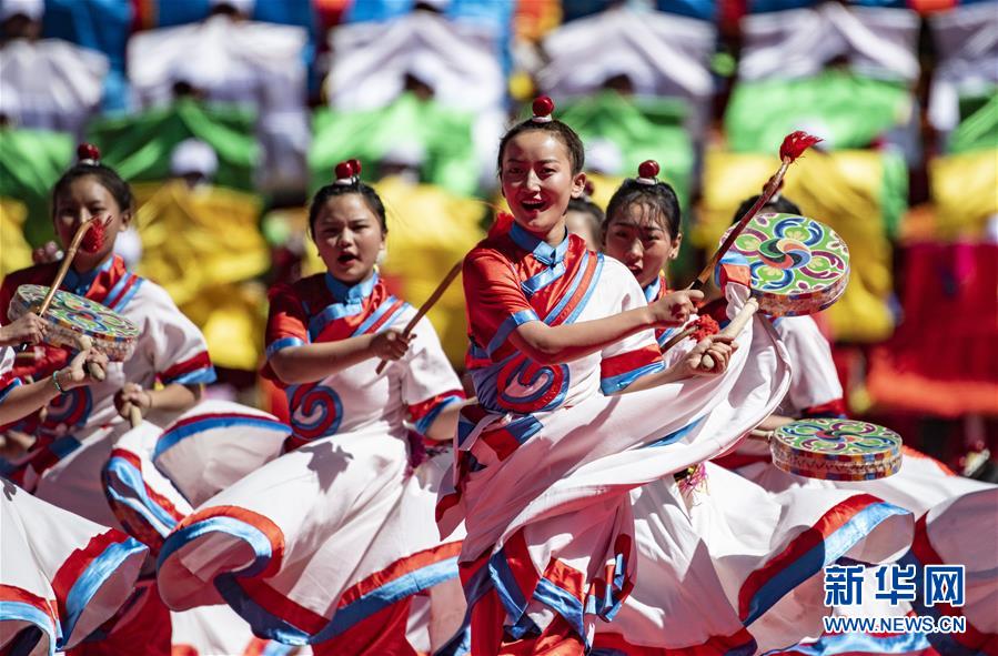 （西藏昌都解放70周年）（3）西藏昌都举行解放70周年庆祝大会