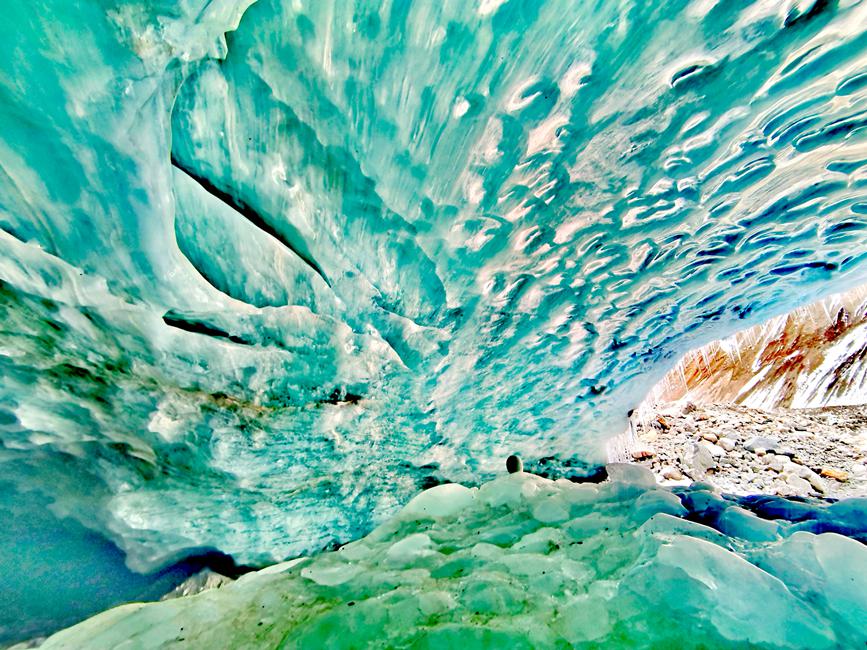 西藏贡嘎：绝美冰洞景观【6】