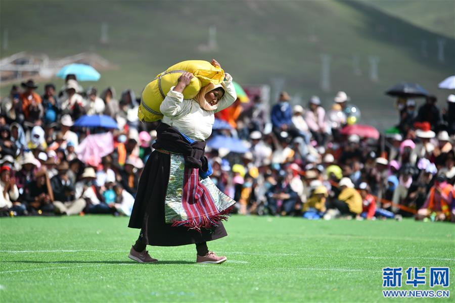 （体育）（9）西藏当雄：草原力量的较量