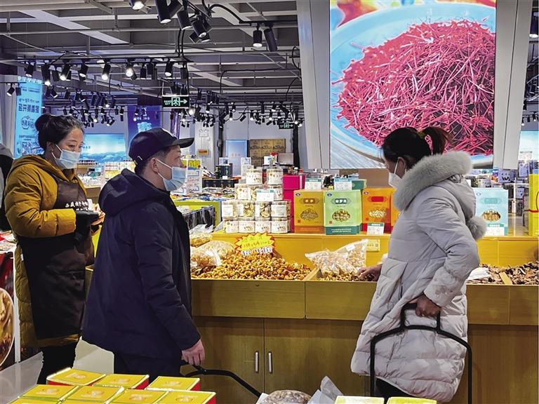 “返乡潮”来临西藏特产卖得好